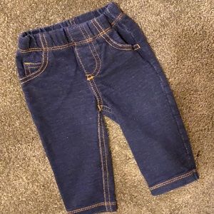 Carter’s cotton baby “jeans” 6mo